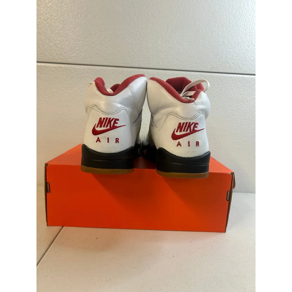Nike Air Jordan 5 Retro Fire Red Mens Size 11 #2141